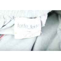 Forte Forte Rock aus Baumwolle in Türkis