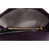 Aspinal Of London Shoulder bag Leather in Violet