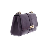 Aspinal Of London Shoulder bag Leather in Violet
