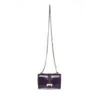 Aspinal Of London Shoulder bag Leather in Violet