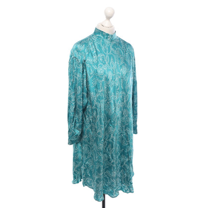 American Vintage Dress Viscose in Turquoise