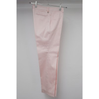 Les Copains Paire de Pantalon en Coton en Rose/pink