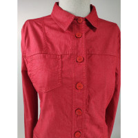 Armani Jeans Jas/Mantel in Rood