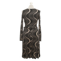 Allude Dress with pattern