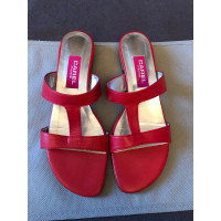 Carel Sandals Leather in Red