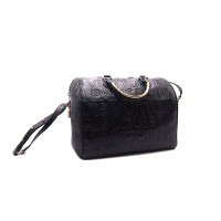 Louis Vuitton Speedy 30 Bandouliere Leather in Black