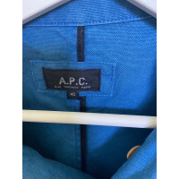 A.P.C. Giacca/Cappotto in Cotone in Blu