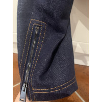 Fendi Jacke/Mantel aus Jeansstoff in Blau