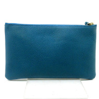 Gucci Clutch Bag Leather in Blue