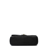 Chanel Classic Flap Bag Jumbo Leather in Black