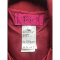 Christian Lacroix Veste/Manteau en Bordeaux