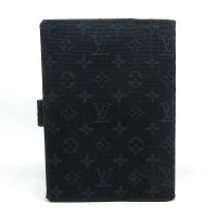 Louis Vuitton Agenda Fonctionnel PM 10cm en Toile en Noir