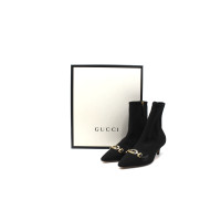 Gucci Ankle boots Canvas in Black