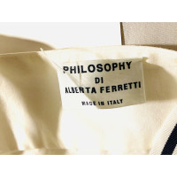 Alberta Ferretti Top Silk in White
