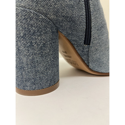Mm6 By Maison Margiela Ankle boots Jeans fabric in Blue