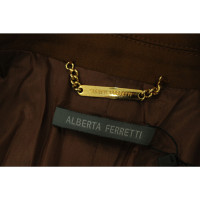 Alberta Ferretti Blazer Wool in Brown