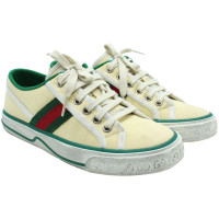 Gucci Sneakers Canvas in Wit