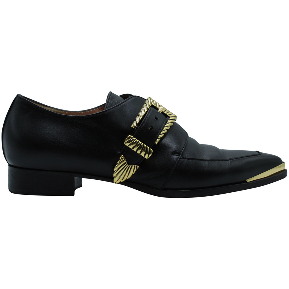 Alberta Ferretti Lace-up shoes Leather in Black