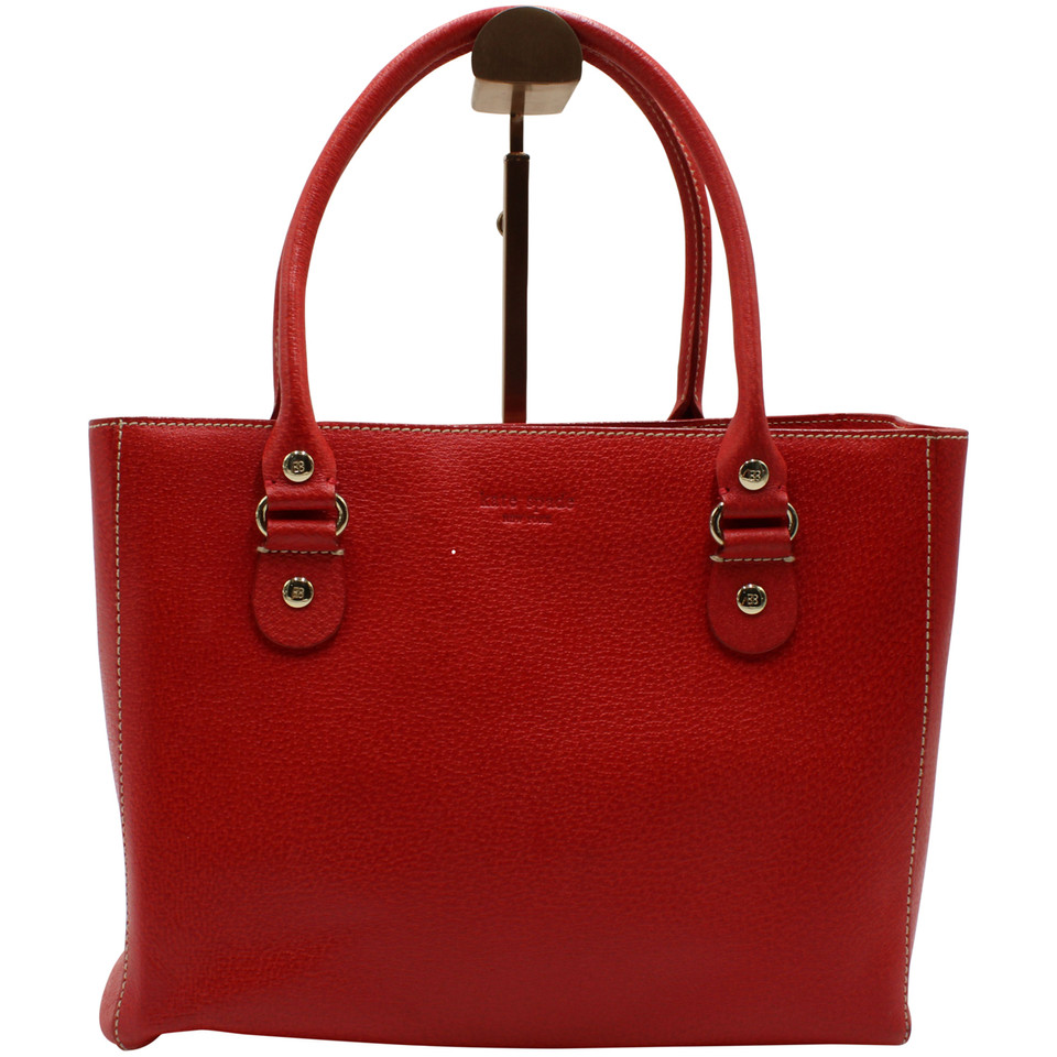 Kate Spade Tote bag Leather in Red