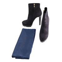 Sergio Rossi Ankle boots Suede in Black