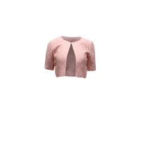 Oscar De La Renta Oberteil aus Baumwolle in Rosa / Pink