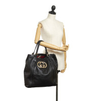 Gucci Tote bag Leather in Black