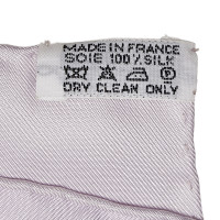 Hermès Carré 90x90 aus Seide in Weiß