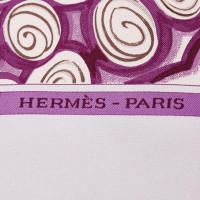 Hermès Carré 90x90 aus Seide in Weiß