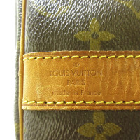 Louis Vuitton Keepall 50 Bandouliere in Tela in Marrone