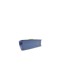 Gucci Sylvie Shoulder Bag Small en Cuir en Bleu