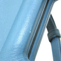 Bottega Veneta Point 22 cm in Pelle in Blu