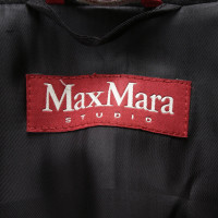 Max Mara Wollen jas in zwart