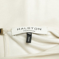 Halston Heritage Robe en Jersey en Crème