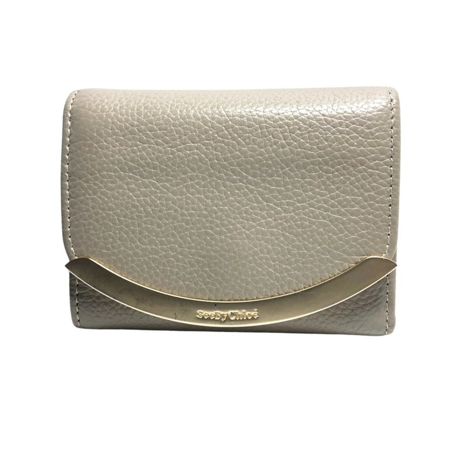 See By Chloé Bag/Purse Leather in Beige