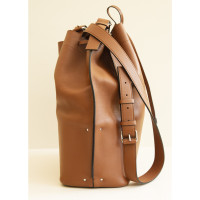Valentino Garavani Vlogo Bag Leather in Brown