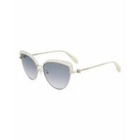 Alexander McQueen Lunettes de soleil en Blanc