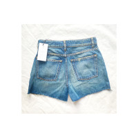 Iro Shorts Jeans fabric in Blue