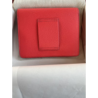 Hermès Roulis Slim Wallet Leather in Pink