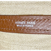 Hermès Garden Party Leather in Brown