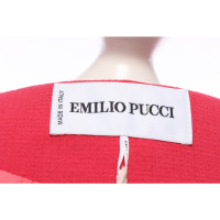 Emilio Pucci Jas/Mantel Wol in Roze