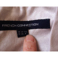 French Connection Vestito in Cotone in Beige