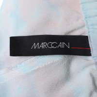 Marc Cain Pantalon en soie à motifs