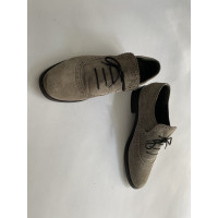 Balenciaga Lace-up shoes Leather in Grey
