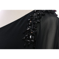 Marchesa Kleid aus Seide in Schwarz