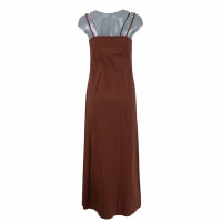 Alberta Ferretti Dress Cotton in Brown