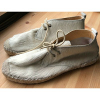 Fred De La Bretoniere Lace-up shoes Leather in Cream