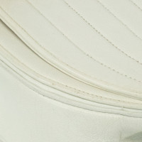 Chanel Demi Lune  Bag in Pelle in Bianco