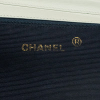 Chanel Demi Lune  Bag in Pelle in Bianco