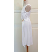 Versace Kleid aus Viskose in Weiß