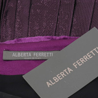 Alberta Ferretti Skirt Viscose in Violet
